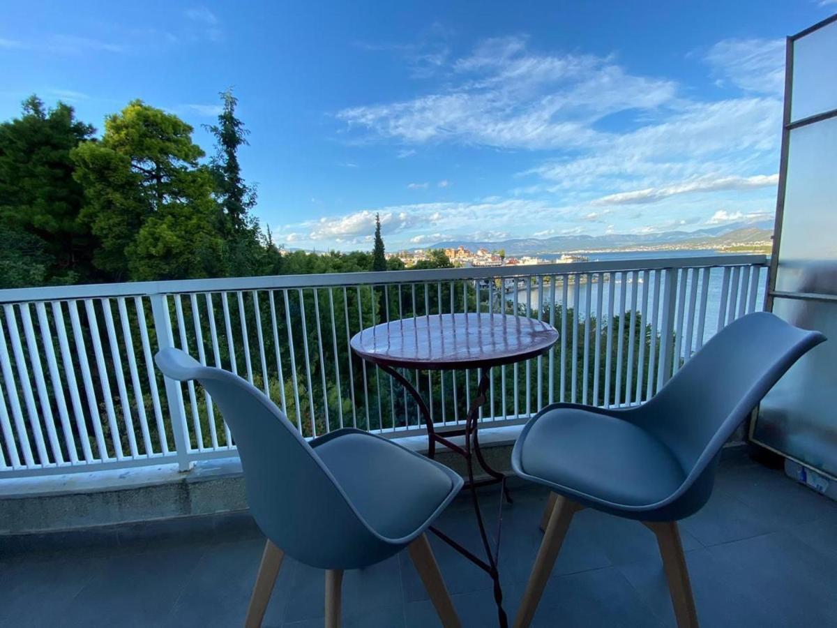 30M² Cosy Studio With Panoramic Sea View Χαλκίδα Εξωτερικό φωτογραφία