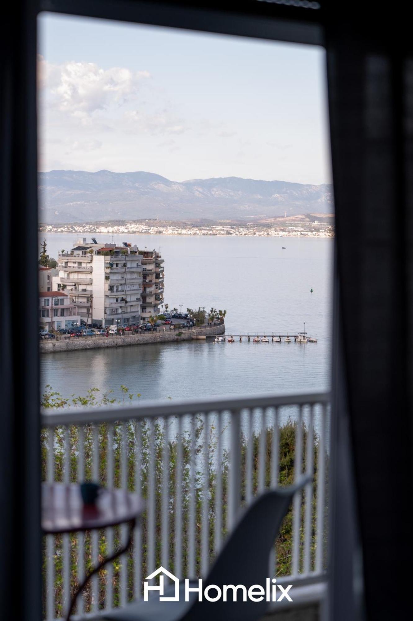 30M² Cosy Studio With Panoramic Sea View Χαλκίδα Εξωτερικό φωτογραφία